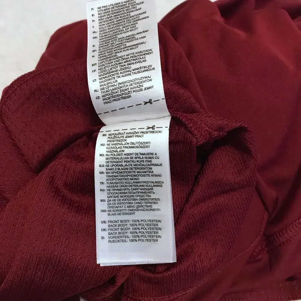 Adidas NWT Burgundy Generic Team Jersey Men L